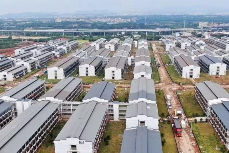 China Hadirkan Pusat Karantina Covid-19 Senilai Rp 5,1 Trilliun