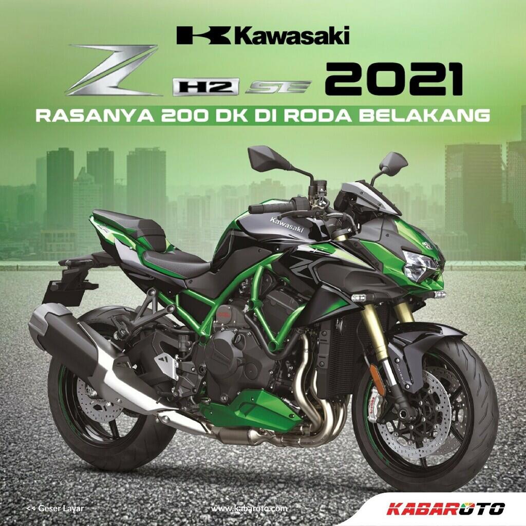Kawasaki Z H2 SE 2021 Meluncur Dengan Fitur Baru
