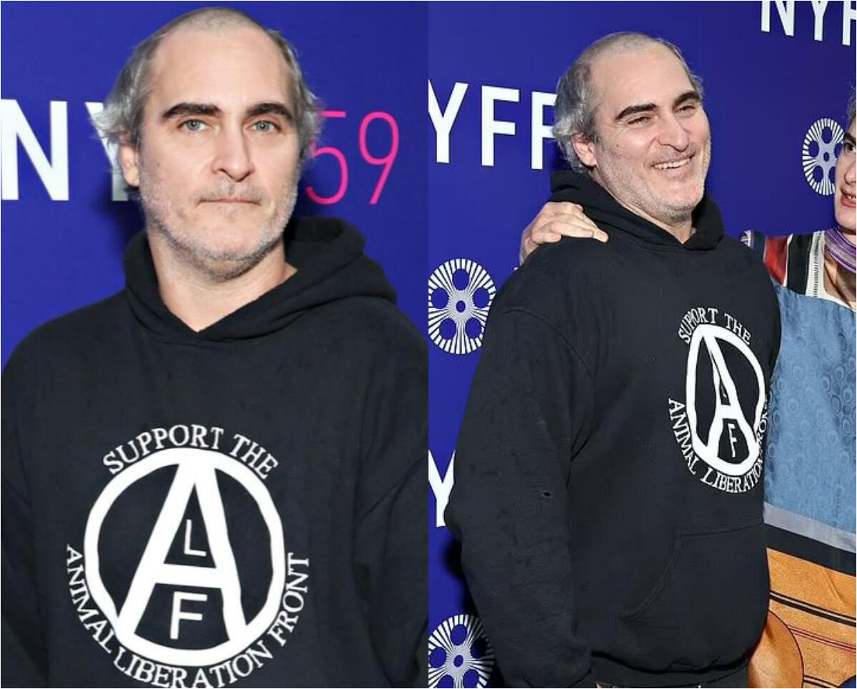 Tampil dengan Rambut Nyeleneh Setengah Gundul, Joaquin Phoenix Jadi Sorotan