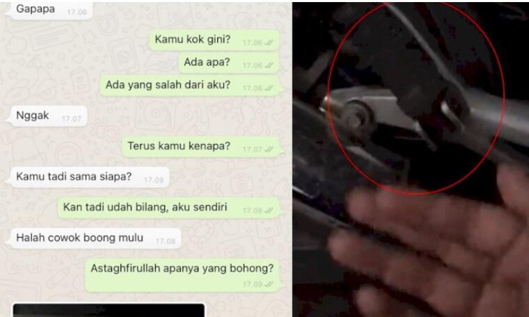 Bikin Ngakak! Viral Curhatan Cowok Dituduh Selingkuh Gegara Pijakan Motor Turun
