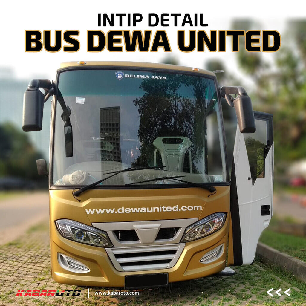 Intip Spesifikasi Bus Dewa United