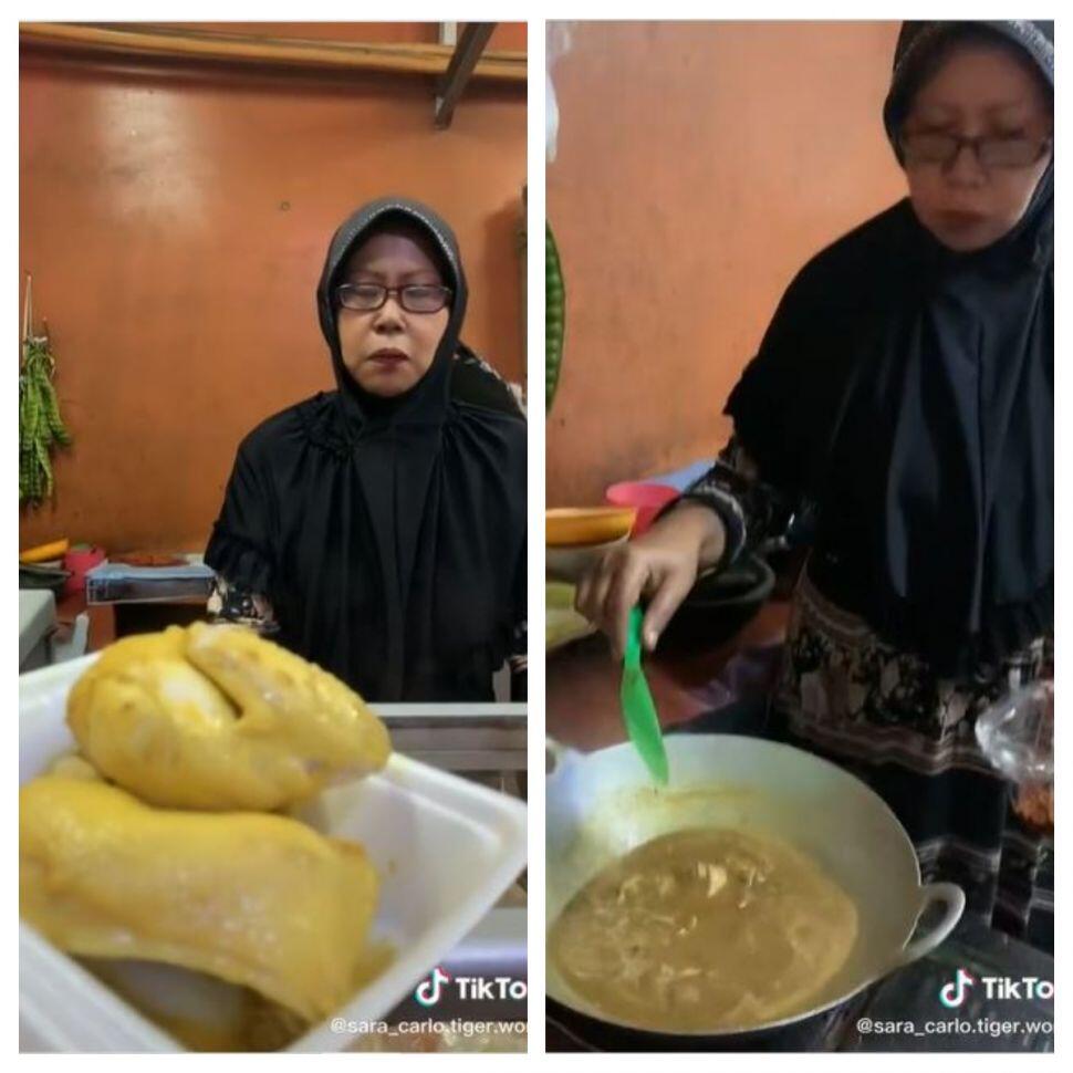 Viral Wanita Bawa Ayam dan Nasi Sendiri ke Warung Rica-Rica