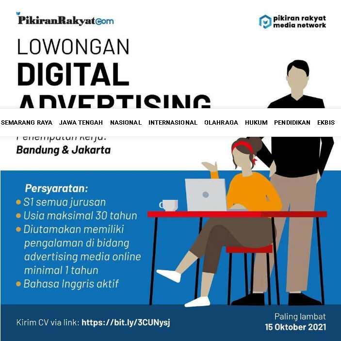 Buka Lowongan Kerja untuk Lulusan S1 Semua Jurusan, Buruan Daftar