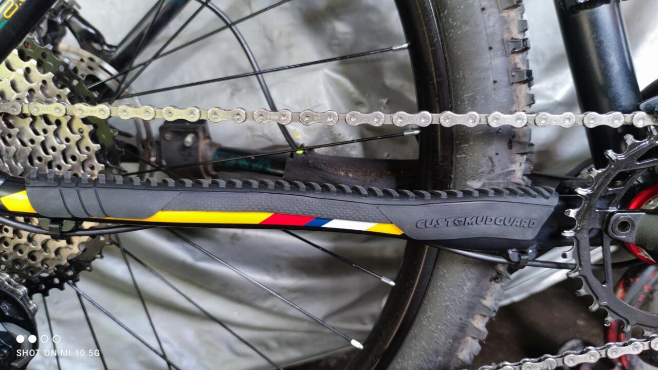 Review dan Pemasangan Chainstay Protector merk Customudguard di Thrill Ravage