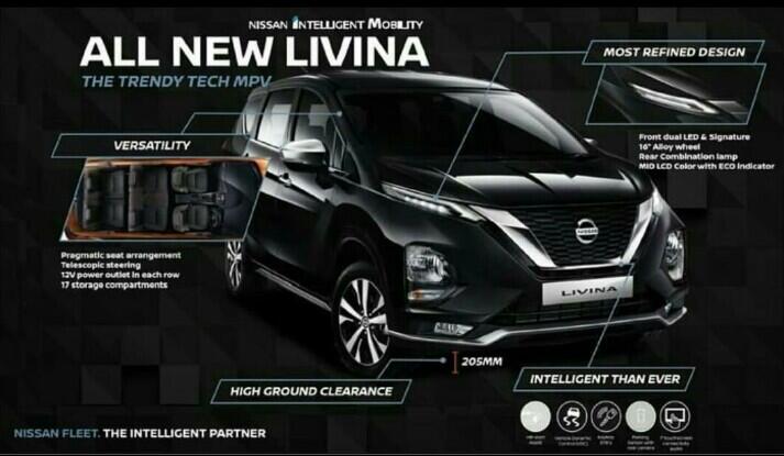 Nissan Livina 2021 DP cuma 17Jtn VE AT