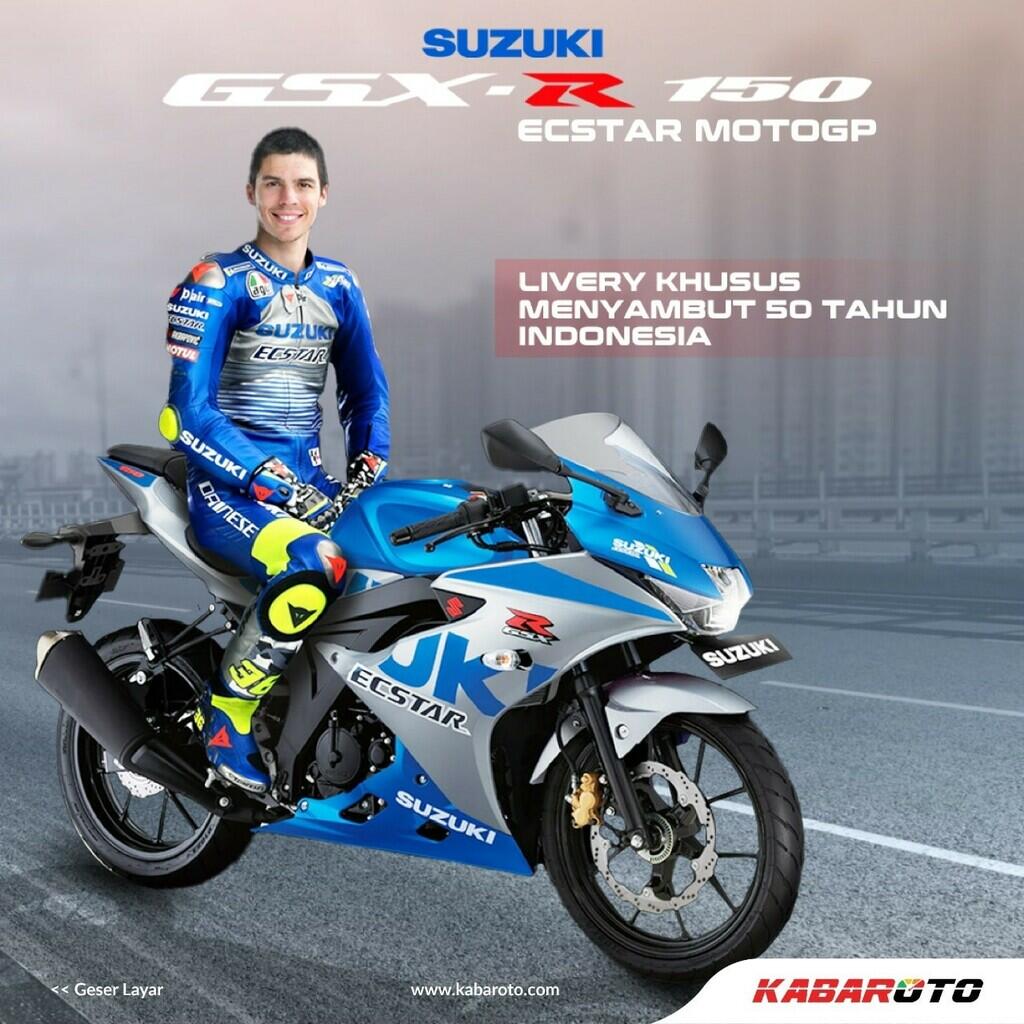 Suzuki Hadirkan GSX-R 150 MotoGP Edition, Lebih Stylish