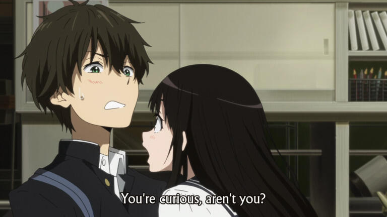 Review Hyouka, Anime tentang Klub Sastra