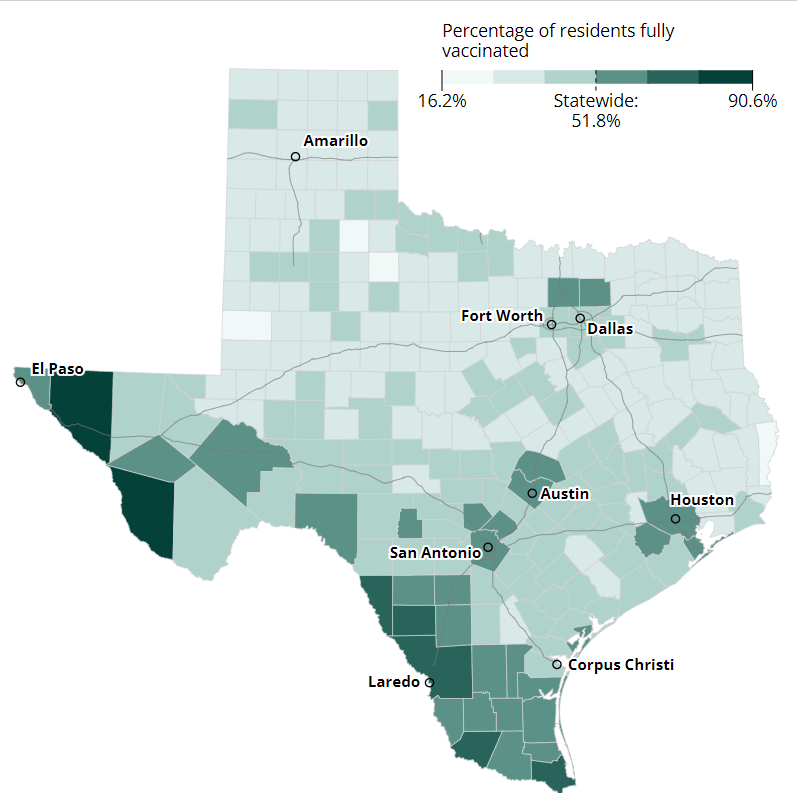 Gubernur Texas Melarang Peraturan Wajib Divaksin (Vaccine Mandates) Covid-19