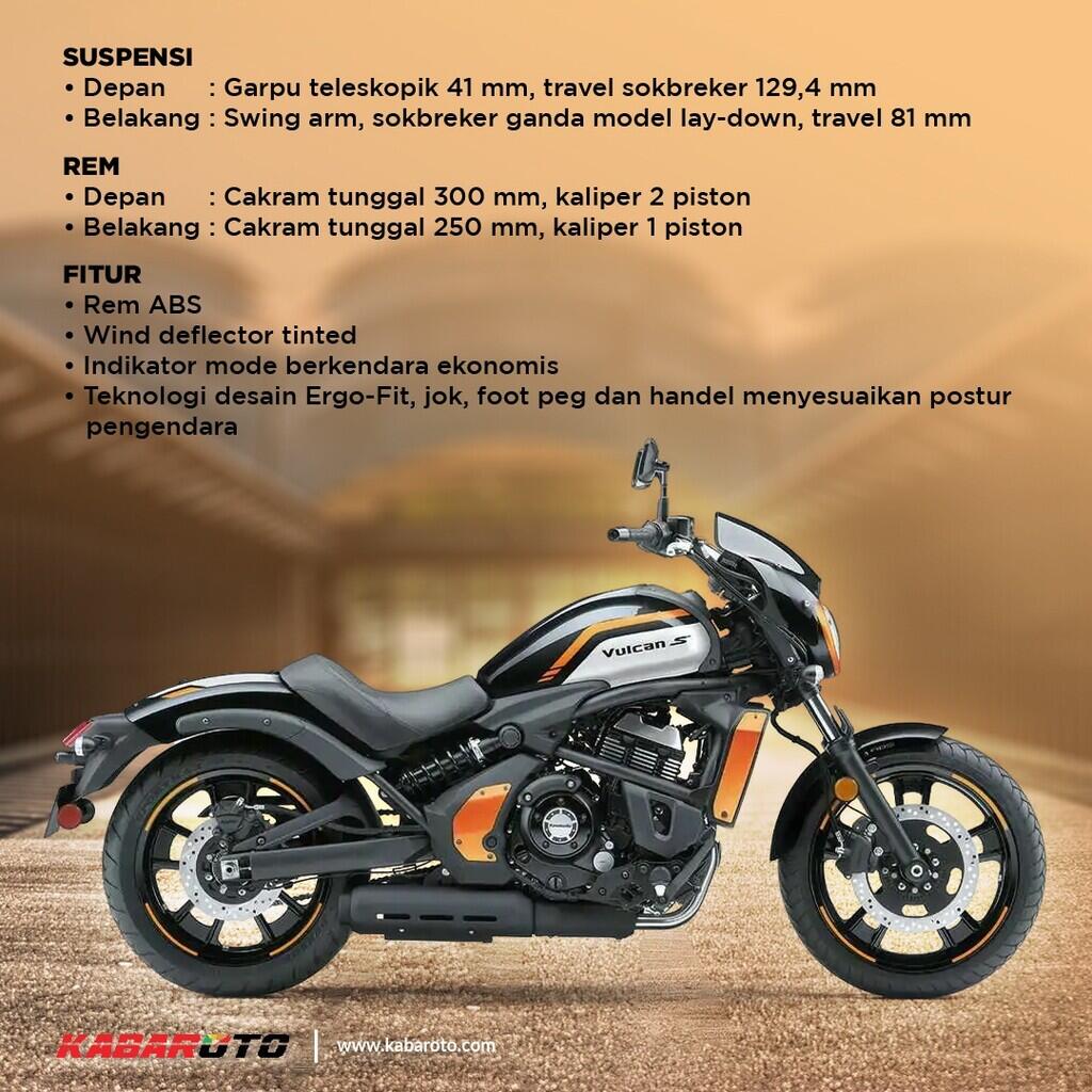 Kawasaki Vulcan S Cafe 2022, Lebih Gaya Di Jalan Raya