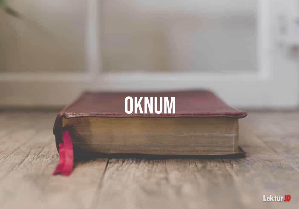 STOP sebut OKNUM, Mereka adalah bagian dari Instansi