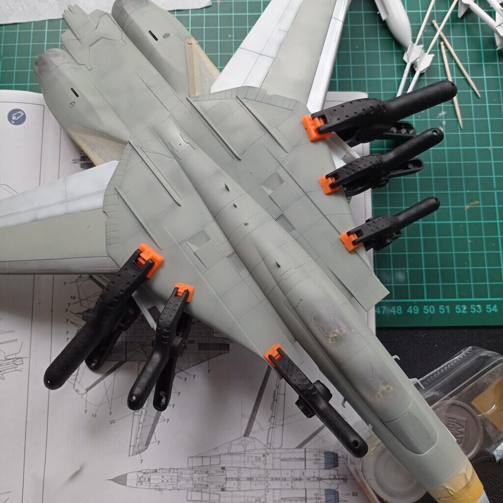 Model Kit F-14A Tomcat &quot;Pukin Dogs&quot;