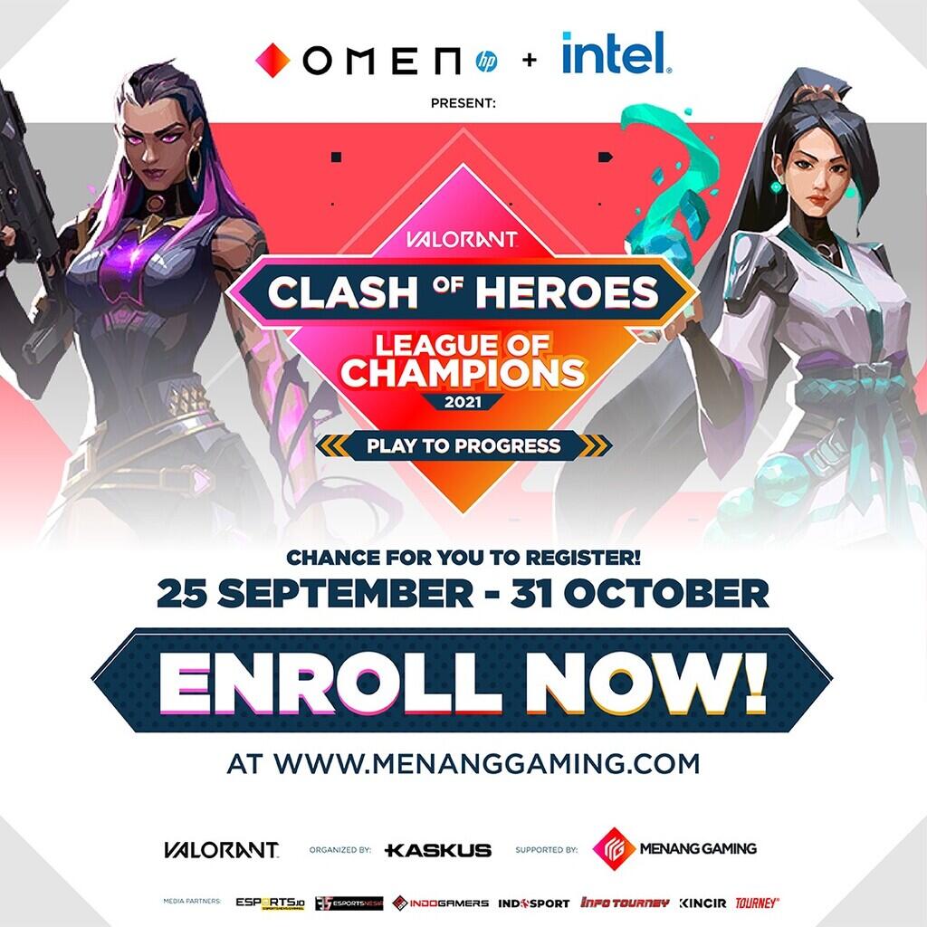 Cari Tau Step by Step untuk Bisa Menang OMEN Clash of Heroes 2021 di Sini Gan!