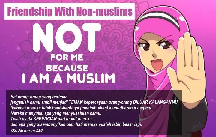 Heboh Umat Islam Dilarang Bersahabat dengan Orang Non-Muslim