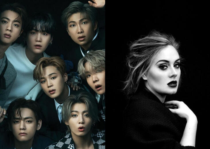 Kalahkan BTS, Adele 'Easy on Me' Pecahkan Rekor Streaming di Spotify