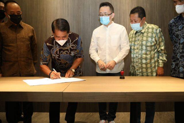 Bangun Sarana Transportasi, Pemprov Kaltara Teken MoU dengan Perusahaan Dari China