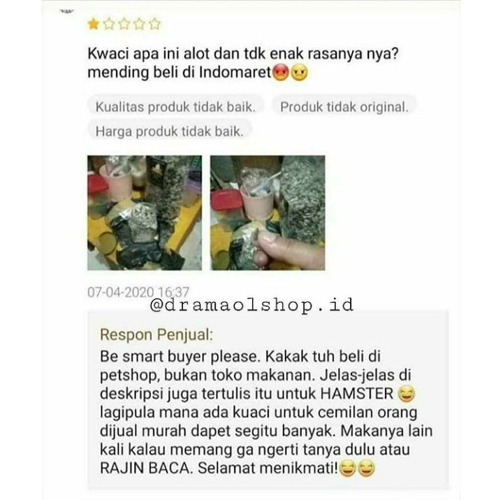 Model-Model Pembeli dan Penjual di Online Shop, Nomor Berapa yang Paling Absurd?