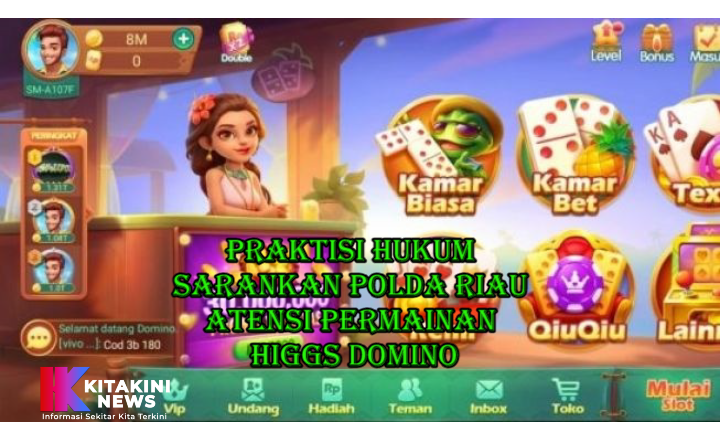 Praktisi Hukum ini Sarankan Polda Riau Atensi Permainan Higgs Domino
