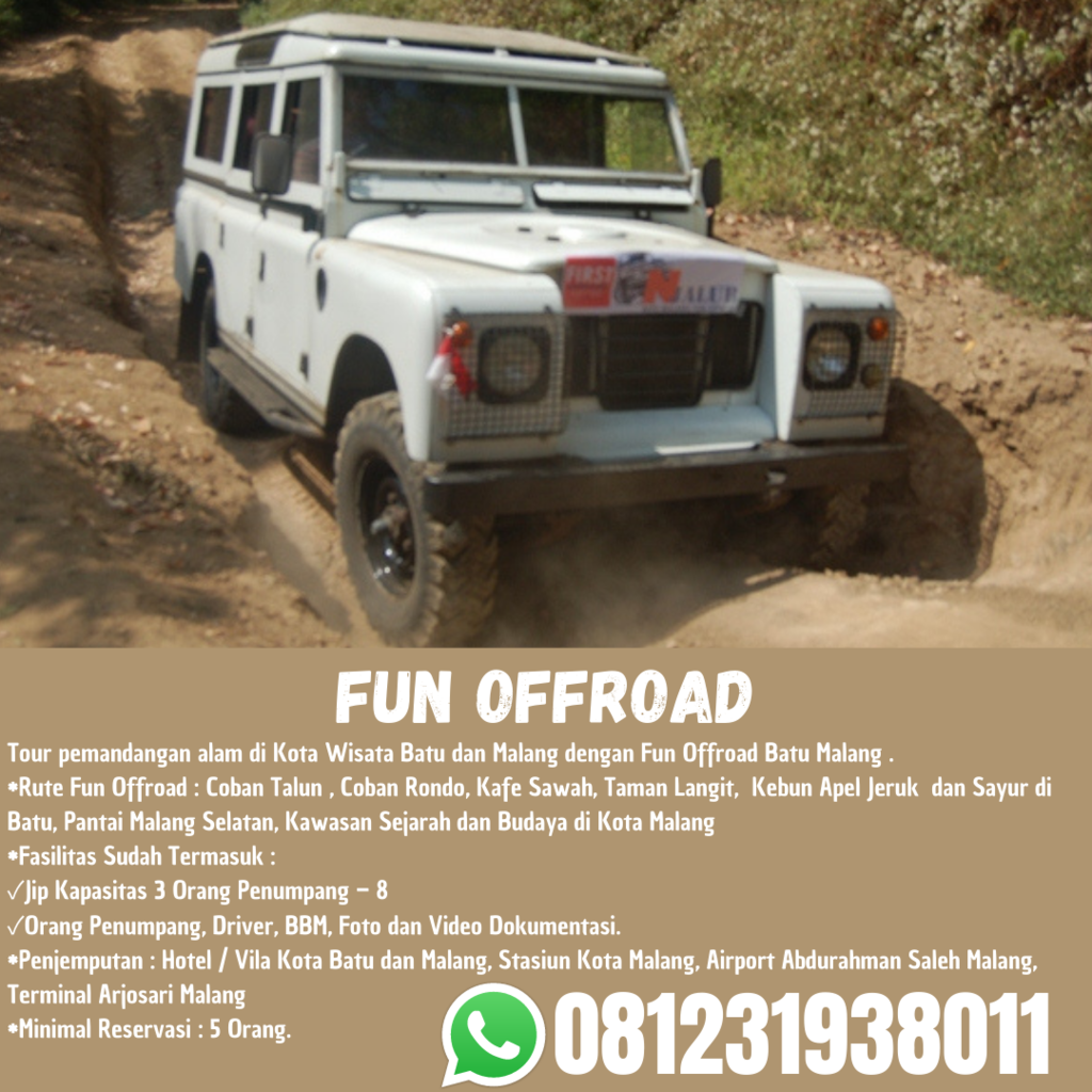 LOKASI OFFROAD TERBAIK! , Paket Fun Offroad di Malang | FIRST OUTBOUND 