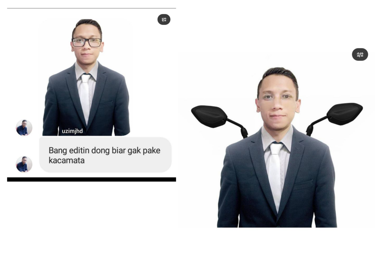 Beginilah Hasilnya kalau Kamu Minta Edit Foto Gratisan di Media Sosial