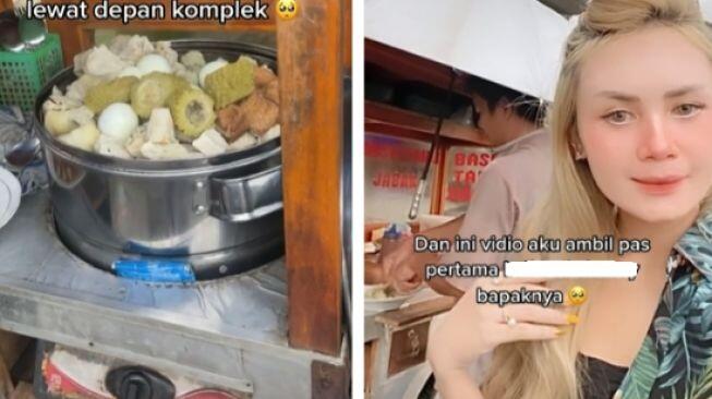 Viral Cewek Bule Cerita Momen Sedih dengan Tukang Siomay