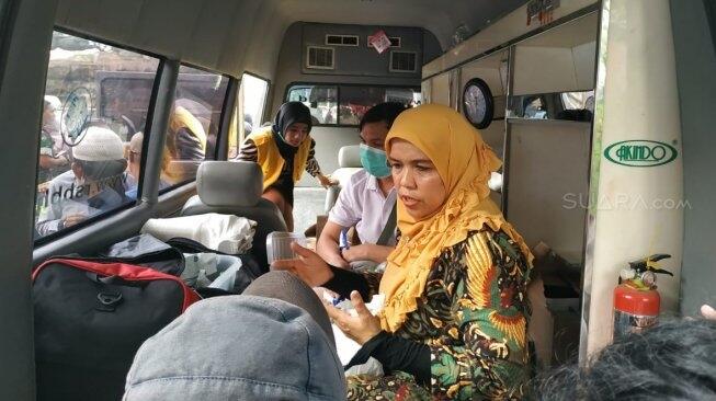 Dapat Nasi Kotak Dari PSI, Puluhan Warga Koja Jakarta Utara Keracunan