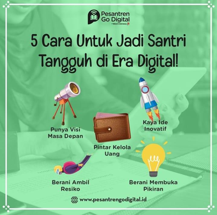 Santri Siap Siaga Hadapi Digitalisasi