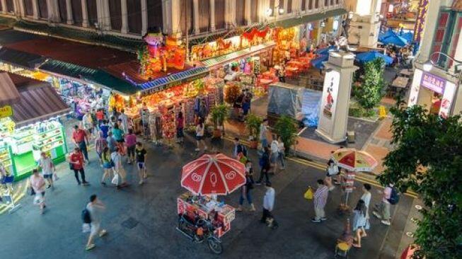 20 Tahun Berdiri, Chinatown Food Street Singapura Ditutup Permanen Karena Pandemi