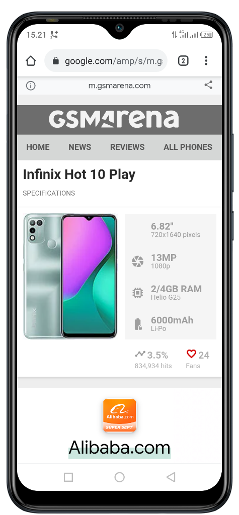 Infinix Hot 10 Play Android Super Canggih