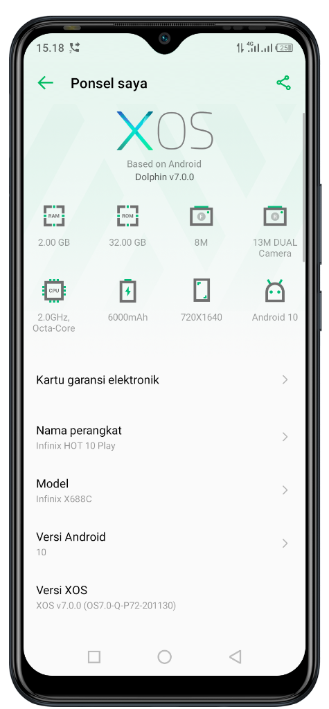 Infinix Hot 10 Play Android Super Canggih