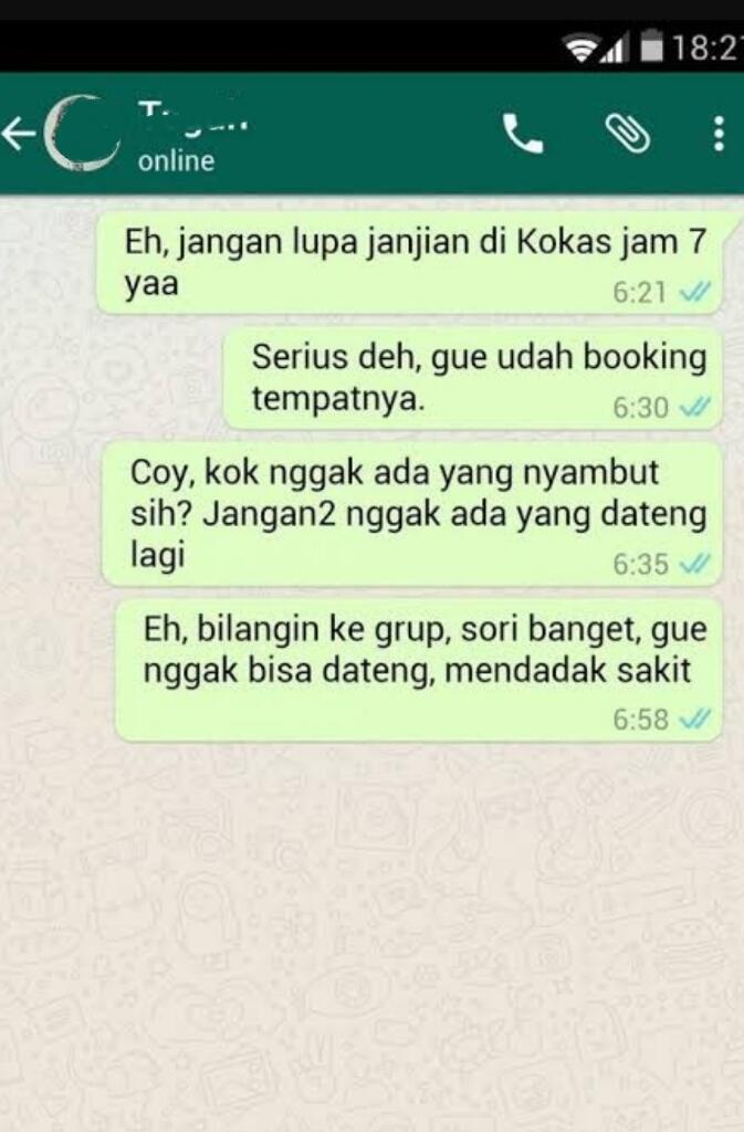 Inilah Sebab Utama Kenapa Kamu Tiba Tiba Di Cuekin Di Group WA (Kok, Gitu Sih?)