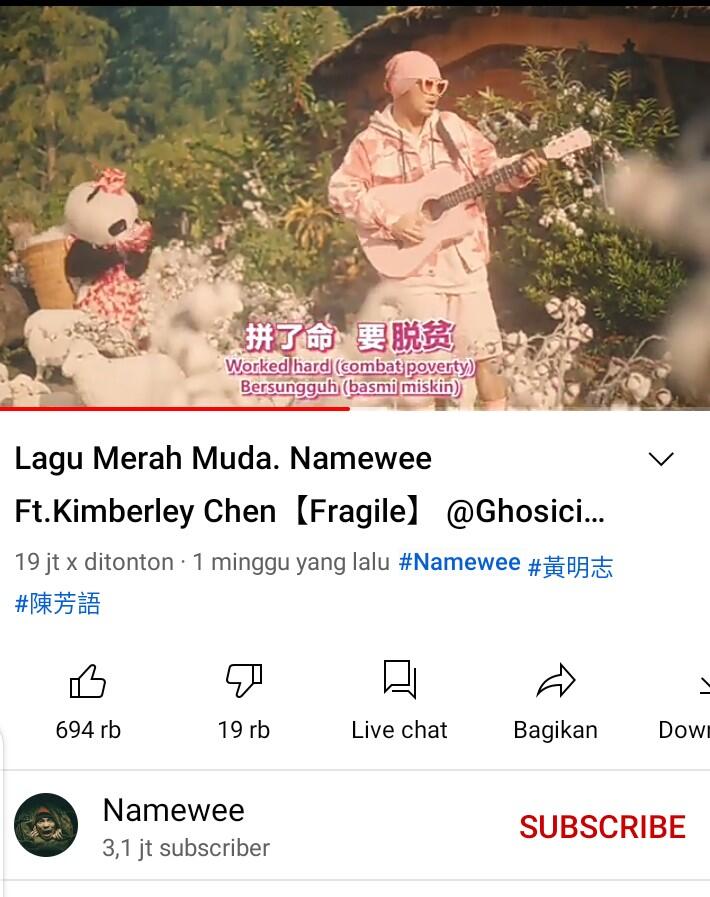 Lagu Sindiran Untuk Pemerintah Komunis China dari Namewee