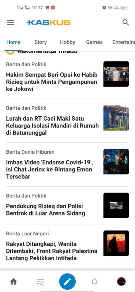 Rekomendasi Thread Tidak Berubah