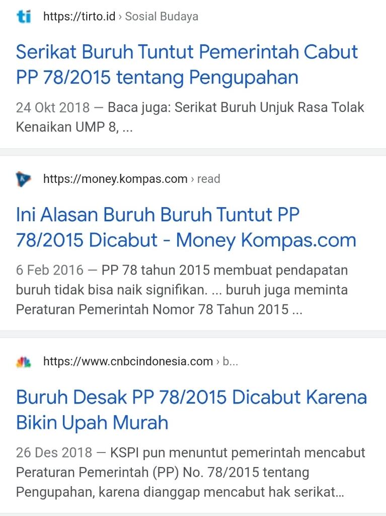 Meski Ditolak Buruh, UMK 2022 Tetap Pakai Formula UU Cipta Kerja!