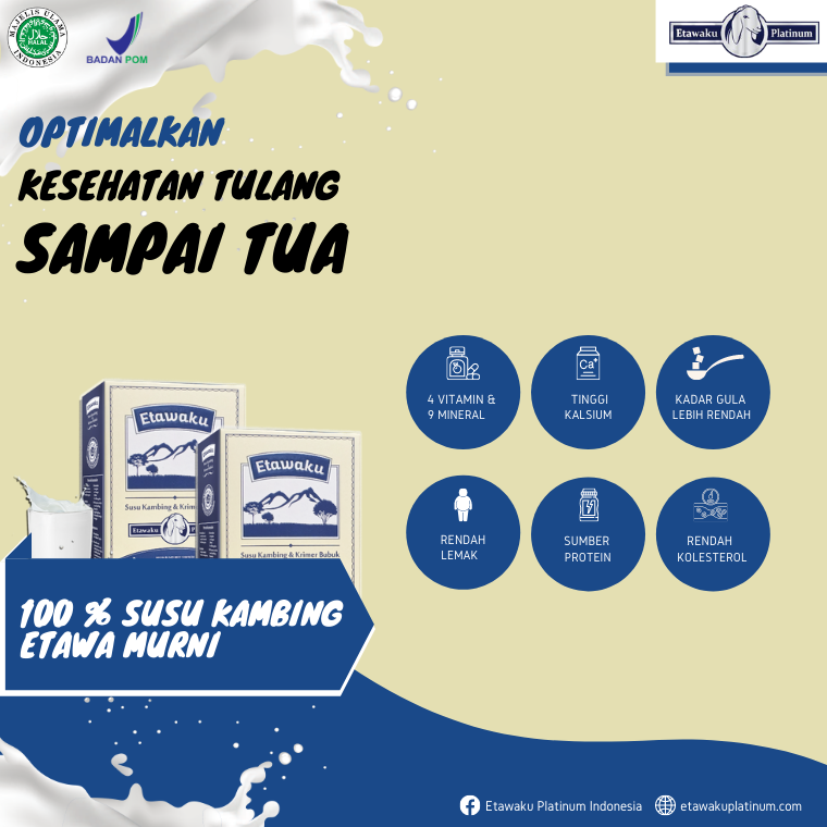 Testimoni susu kambing Etawaku Platinum solusi nyeri sendi dan tulang gua. .