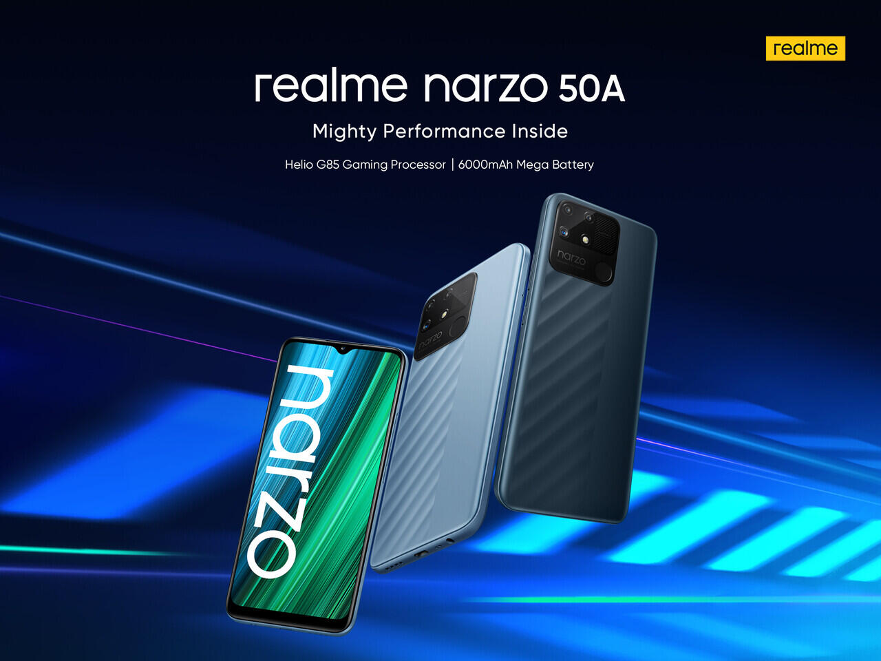 Sambut 11.11, realme Siap Rilis Dua Jagoan Baru, realme narzo 50A & realme narzo 50i!