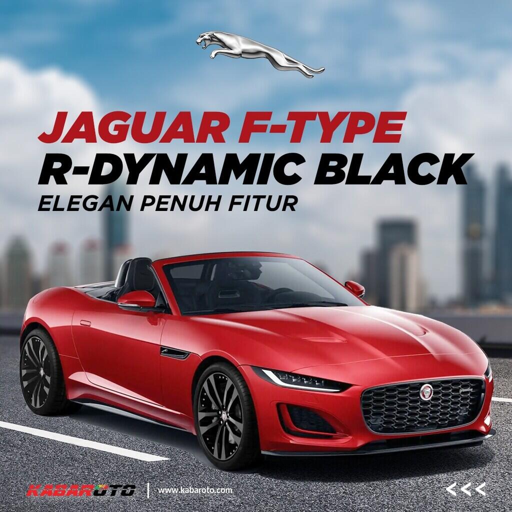 Jaguar F-Type R-Dynamic Black, Ini Lebih Mantap!