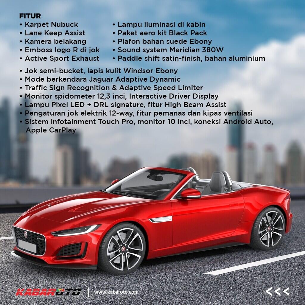 Jaguar F-Type R-Dynamic Black, Ini Lebih Mantap!