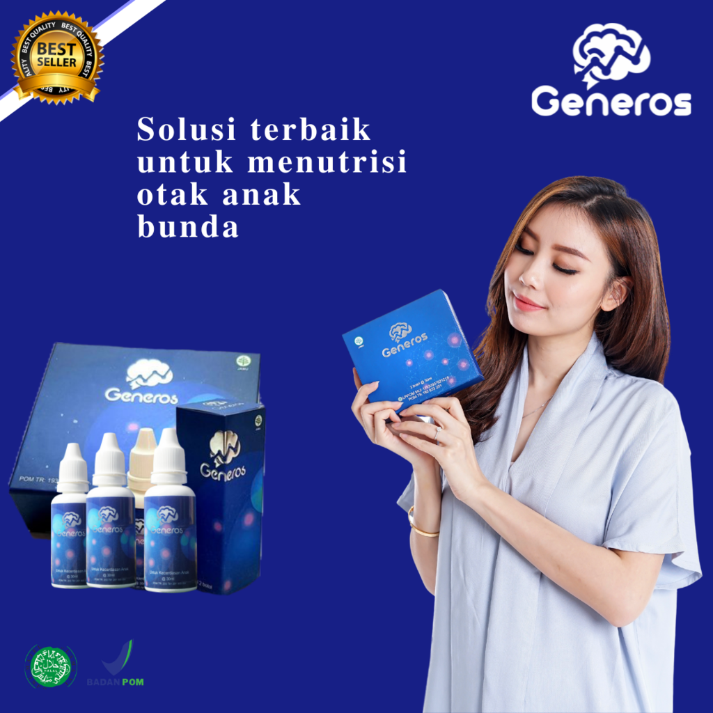 testimoni tentang generos vitamin otak anak