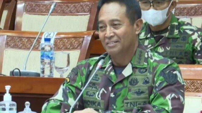 Jenderal Andika, Jadi Panglima TNI, DPR RI Berhentikan Marsekal Hadi Dengan Hormat