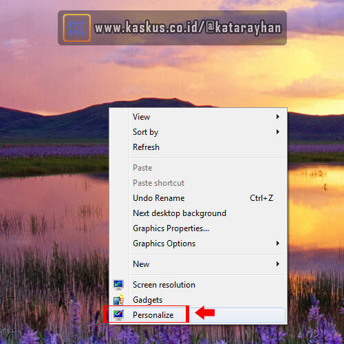 Mengubah icon Sistem My Computer/Computer dan icon Local Disk pada Windows 7