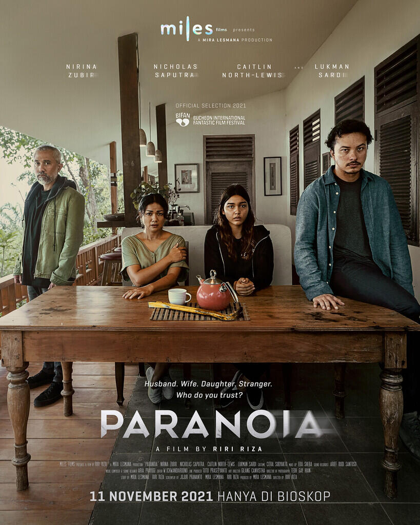 PARANOIA, Film Peraih Nominasi FFI 2021. Siap Tayang 11 November 2021! 