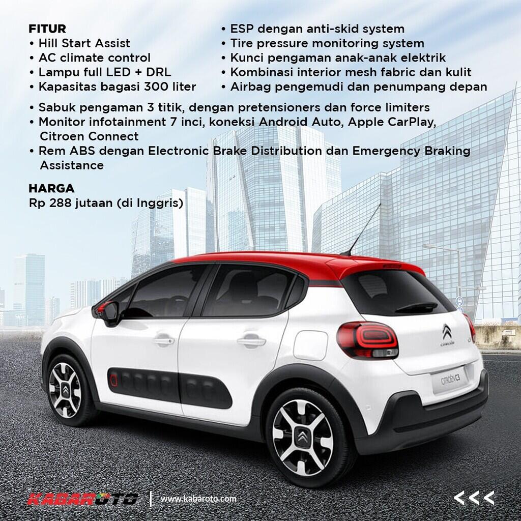 Sukses Di Eropa, Citroen C3 Bakal Dipasarkan Di Asia