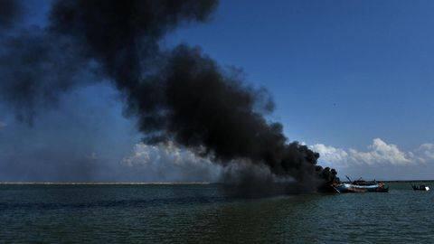 Australia Bakar 3 Kapal RI yang Kepergok Tangkap Ikan Ilegal
