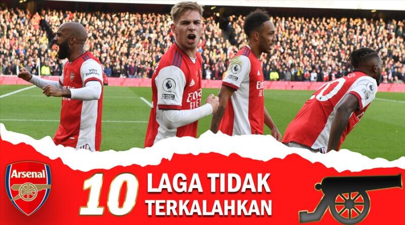 Arsenal Belum Terkalahkan Dalam 10 Laga Liga Inggris