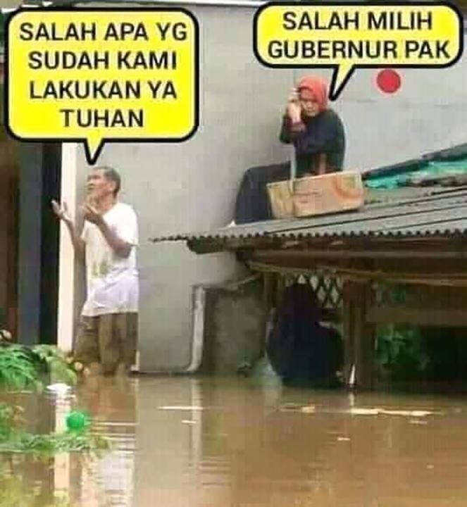 Banjir Masih Rendam Kembangan Jakbar, Air Bertahan Lebih 8 Jam