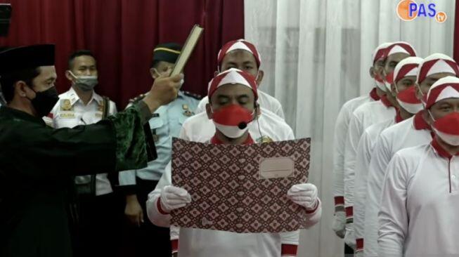 Janji Lepas Baiat dari Amir Jihadis, 34 Napi Terorisme Nyatakan Ikrar Setia pada NKRI