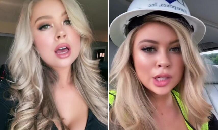 Perempuan Cantik Nan Seksi Ini Pilih Jadi Pekerja Bangunan