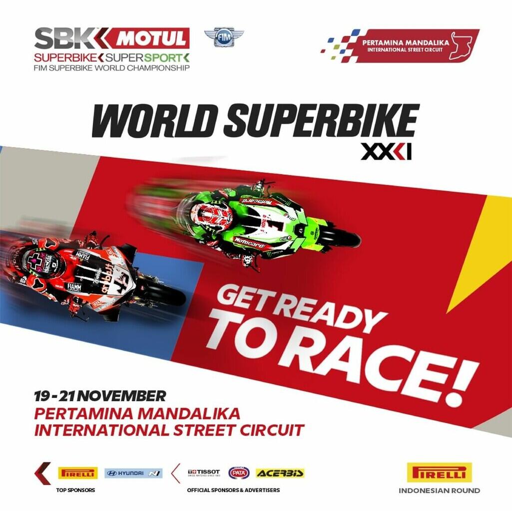 Harga Tiket World Superbike 2021 Sirkuit Mandalika 