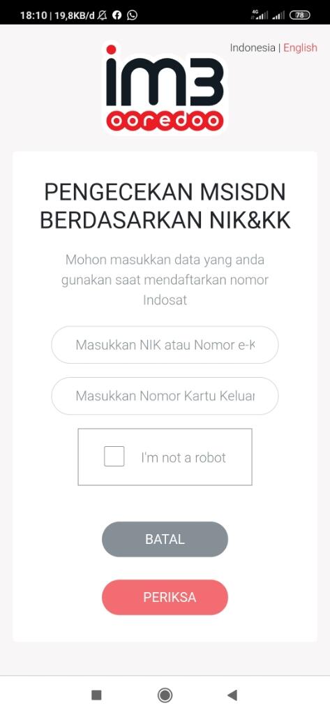 Bingung Simcard Tidak Bisa Registrasi Karena KK Dan NIK Full? Ini Solusi Unreg-nya! 