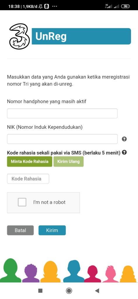 Bingung Simcard Tidak Bisa Registrasi Karena KK Dan NIK Full? Ini Solusi Unreg-nya! 